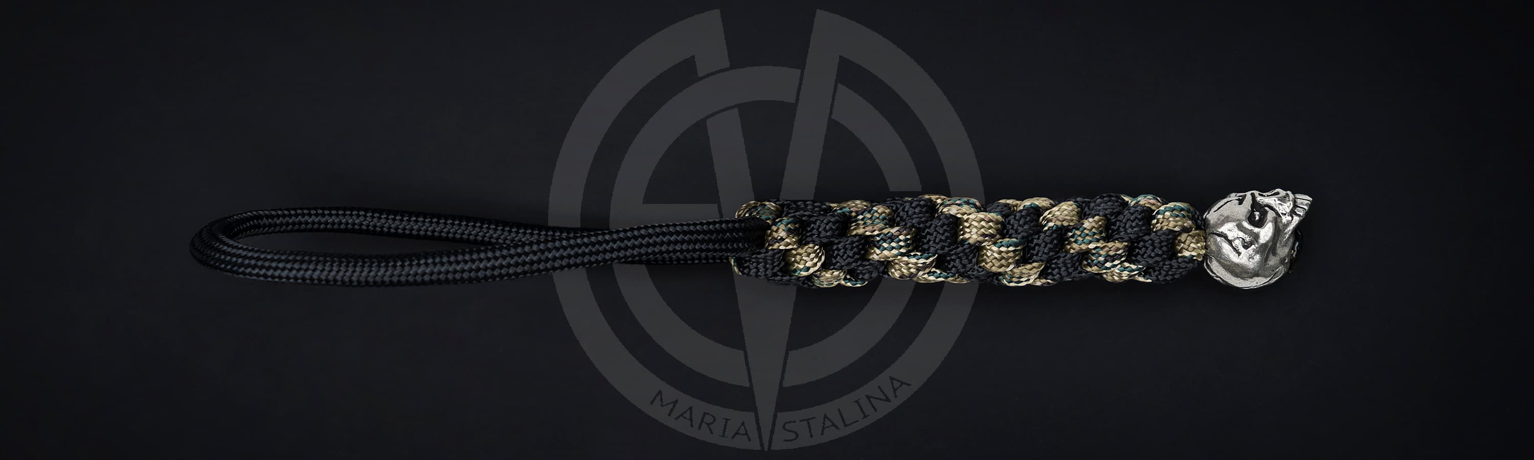 Schmuckatelli Emerson Skull Lanyard Bead_4