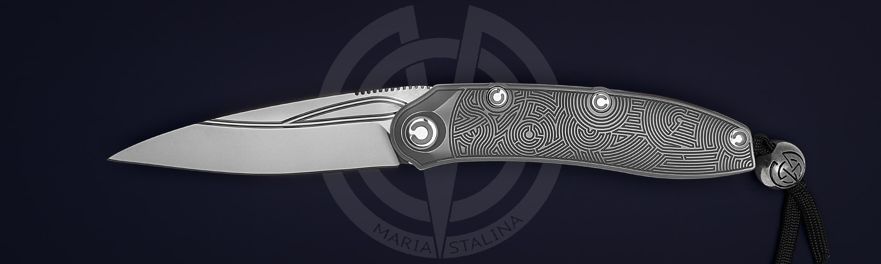 The knife Technoshaman BА Run1 6/10 SiL Manufactory