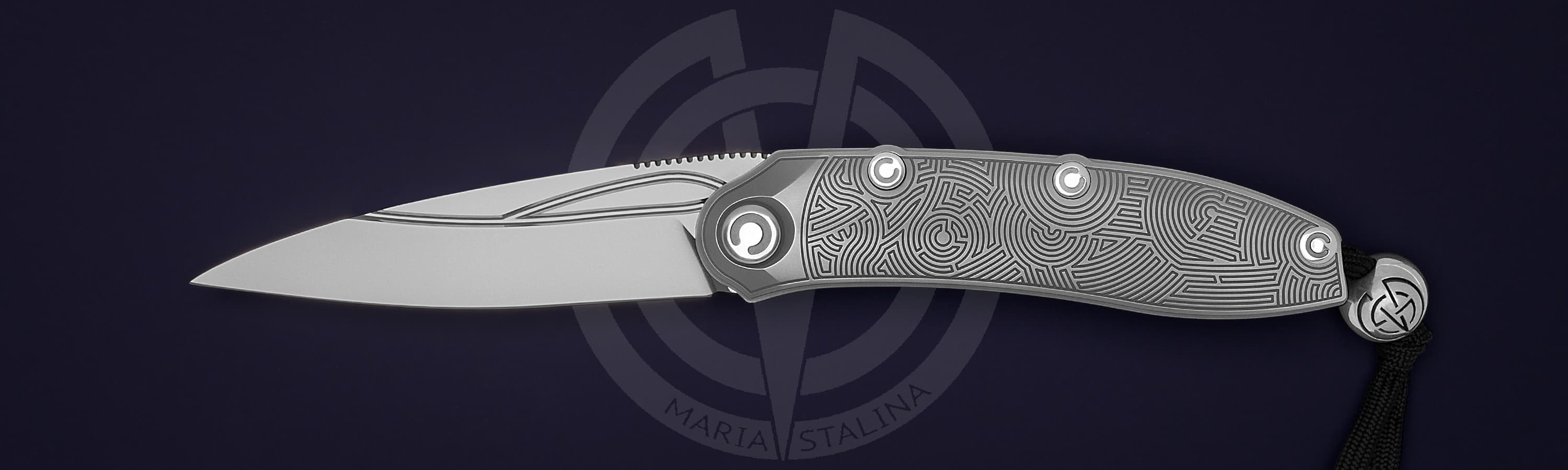 The knife Technoshaman BА Run1 8/10 SiL Manufactory