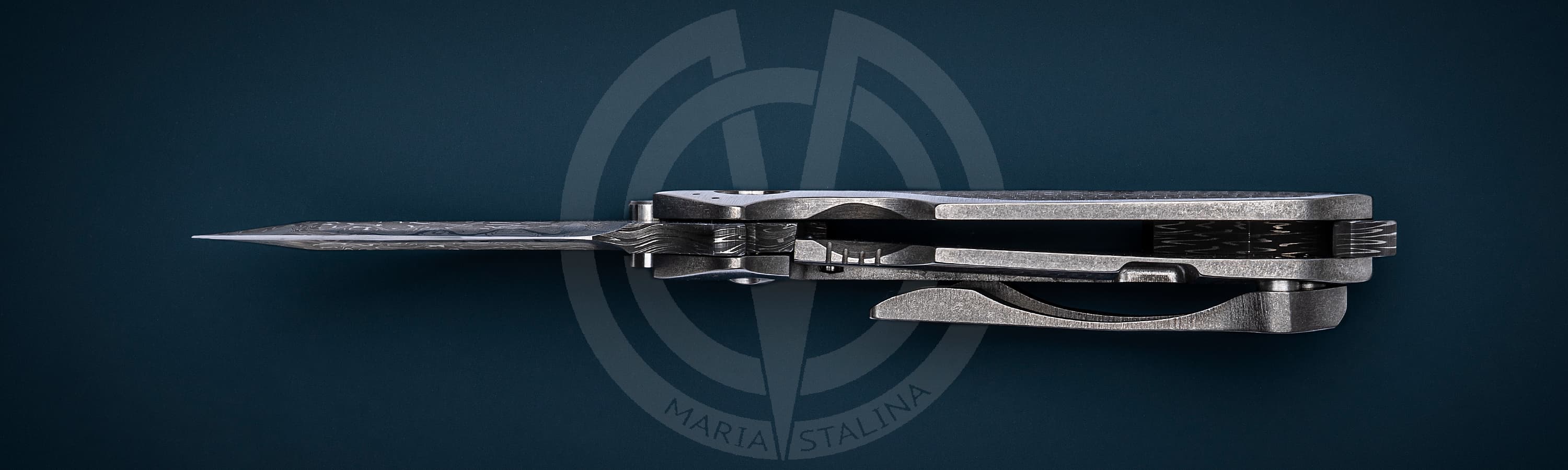 Direware Knives нож H-90 Damascus_2