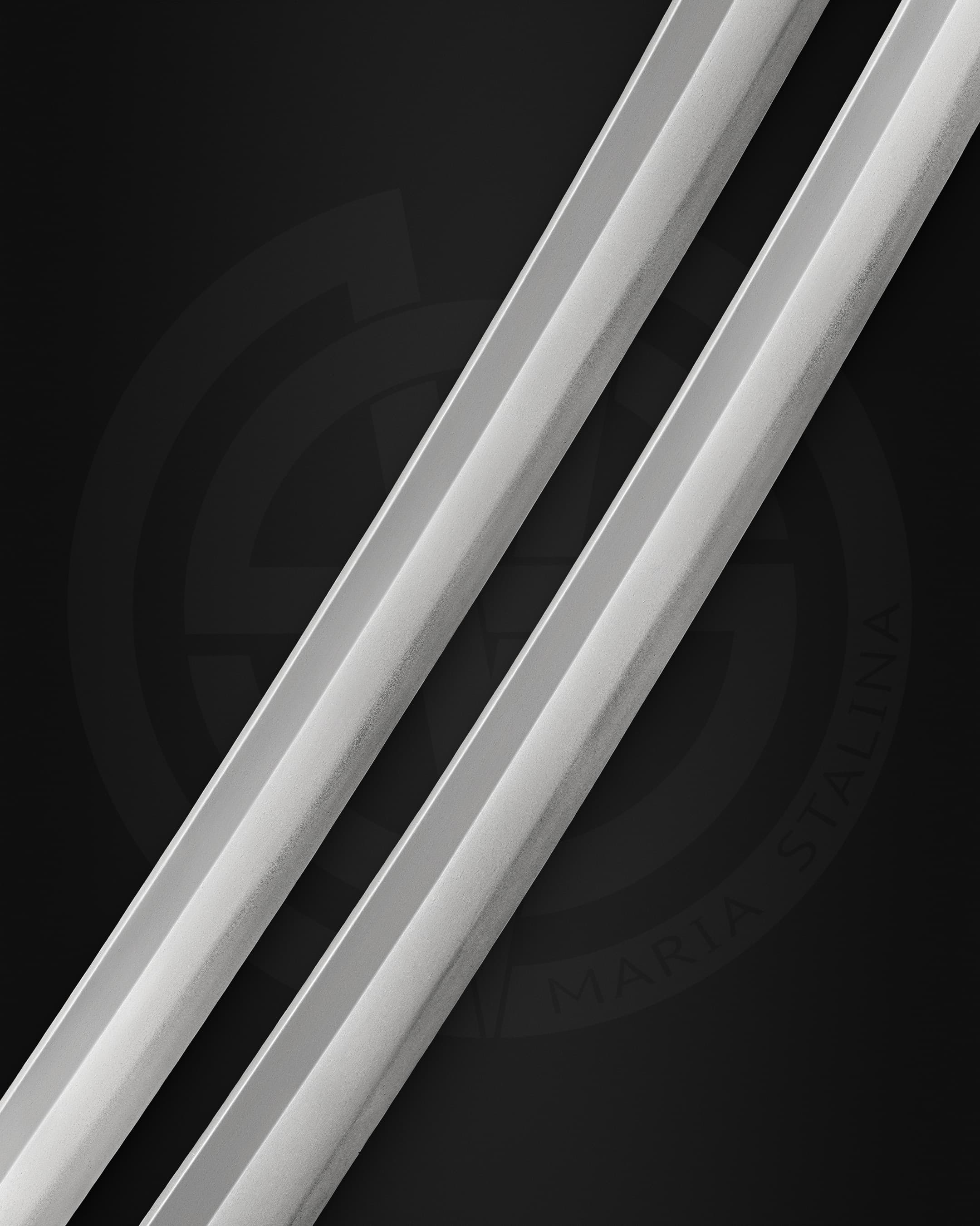 Hand-forged katana blade