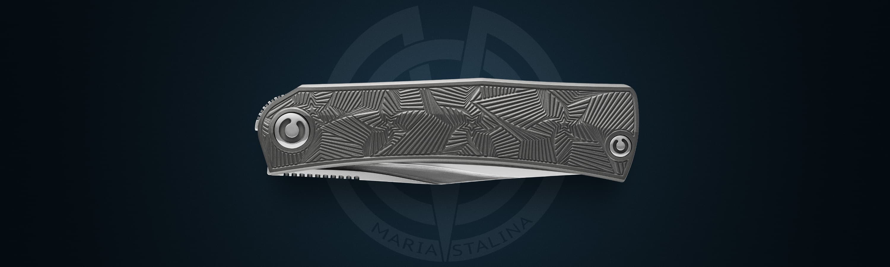 Pocket Hero нож закрытый вид спереди, компактный EDC нож