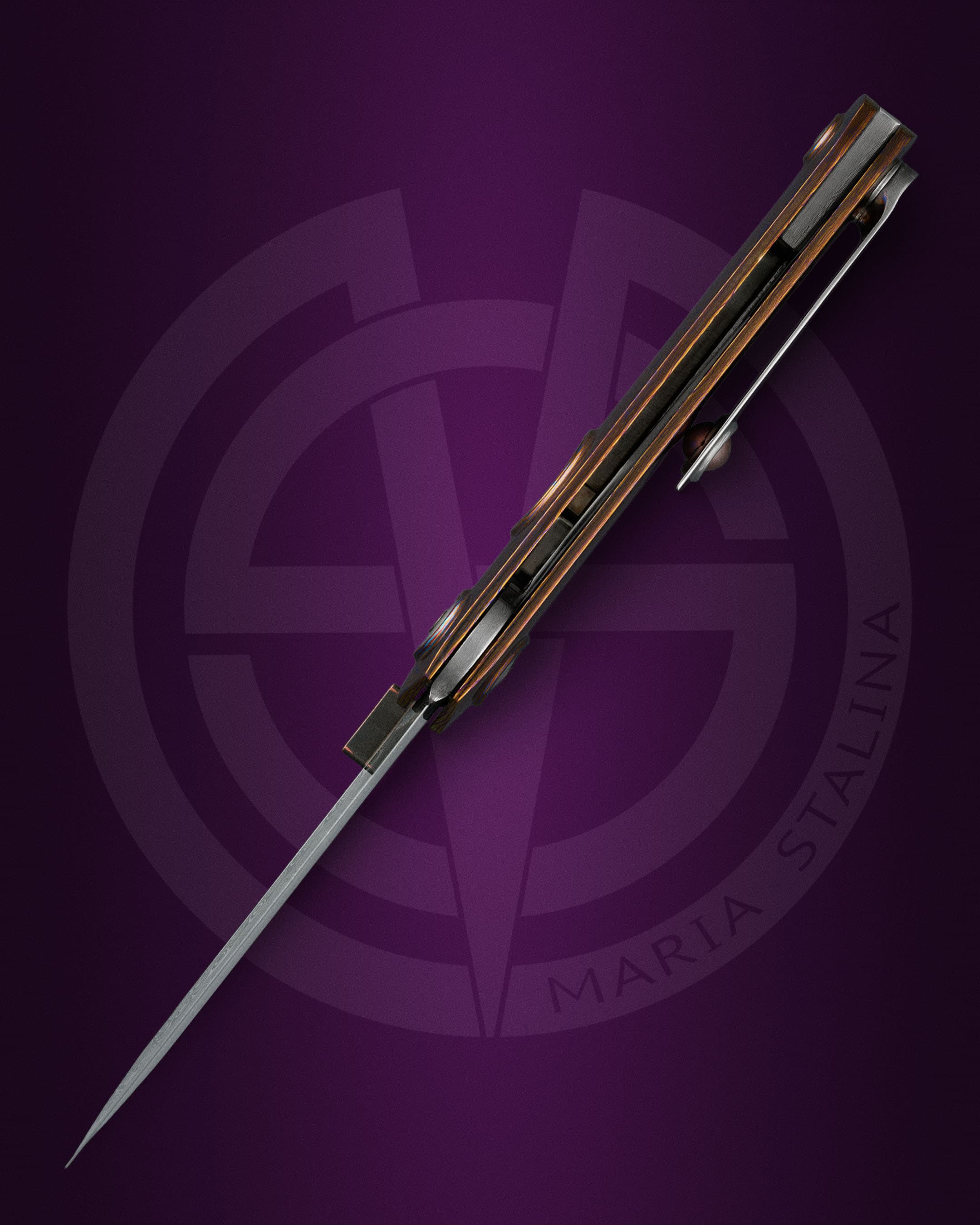 Тахикардия Раджа премиальный нож детали механики ручная работа