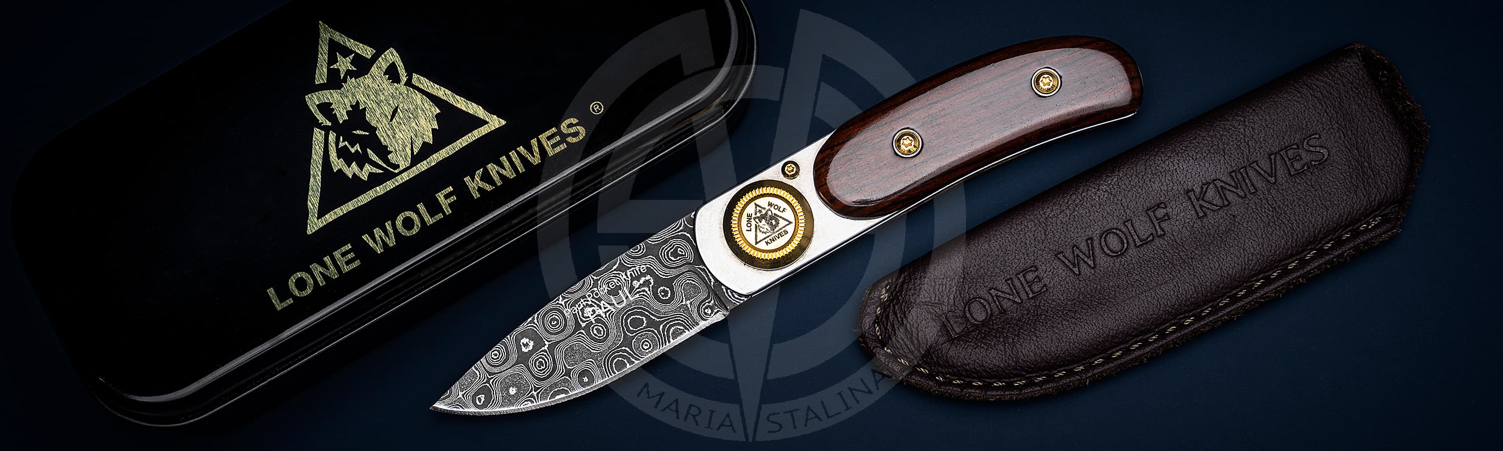 Lone Wolf Knives Paul Pocket Cocobolo & Damascus_6
