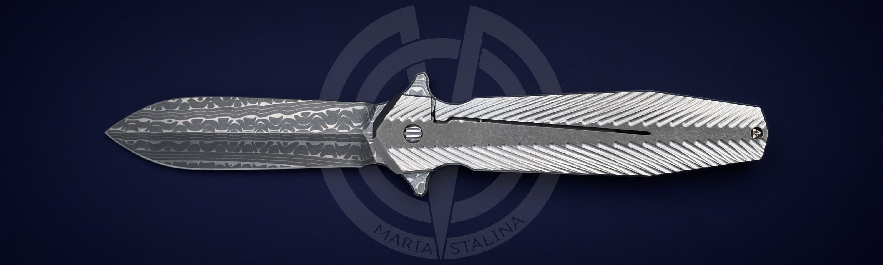 GTC Knives нож Due Damascus