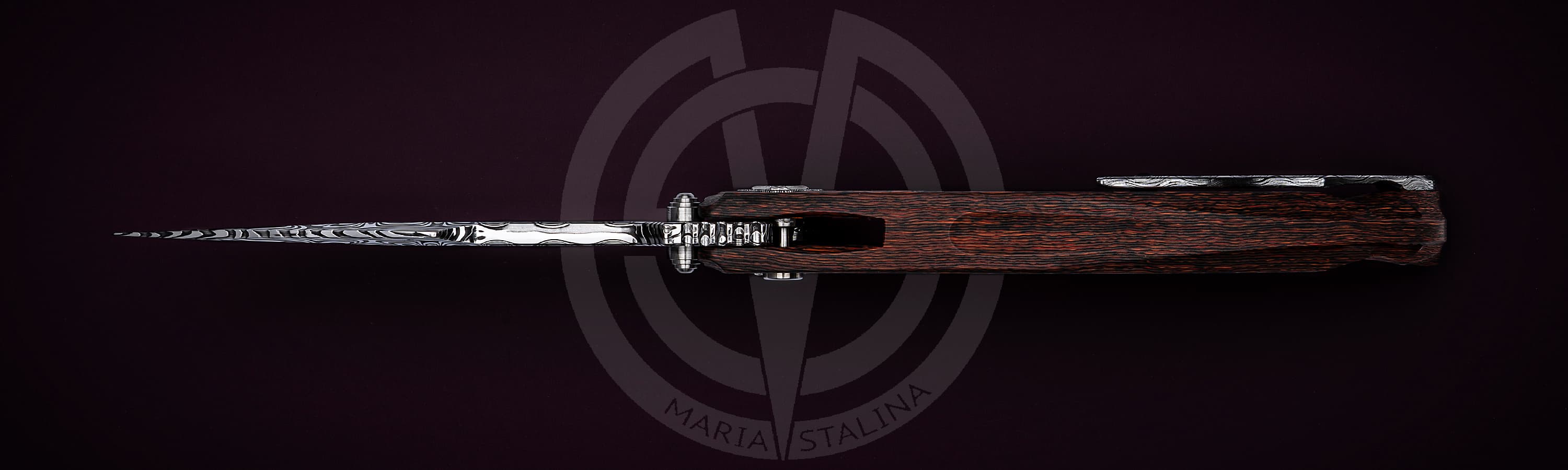 Brian Tighe нож Down Integral Red_3