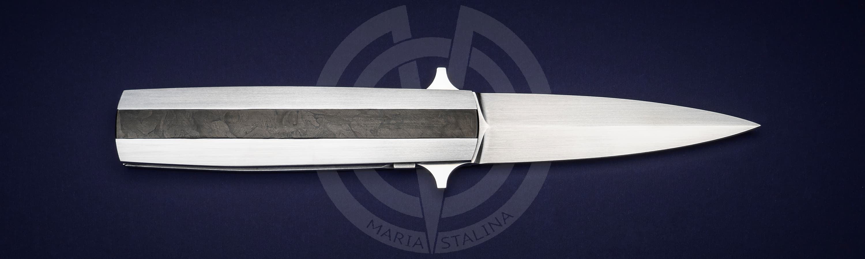 JB Leveque нож Pic Flipper Marble Carbon_1