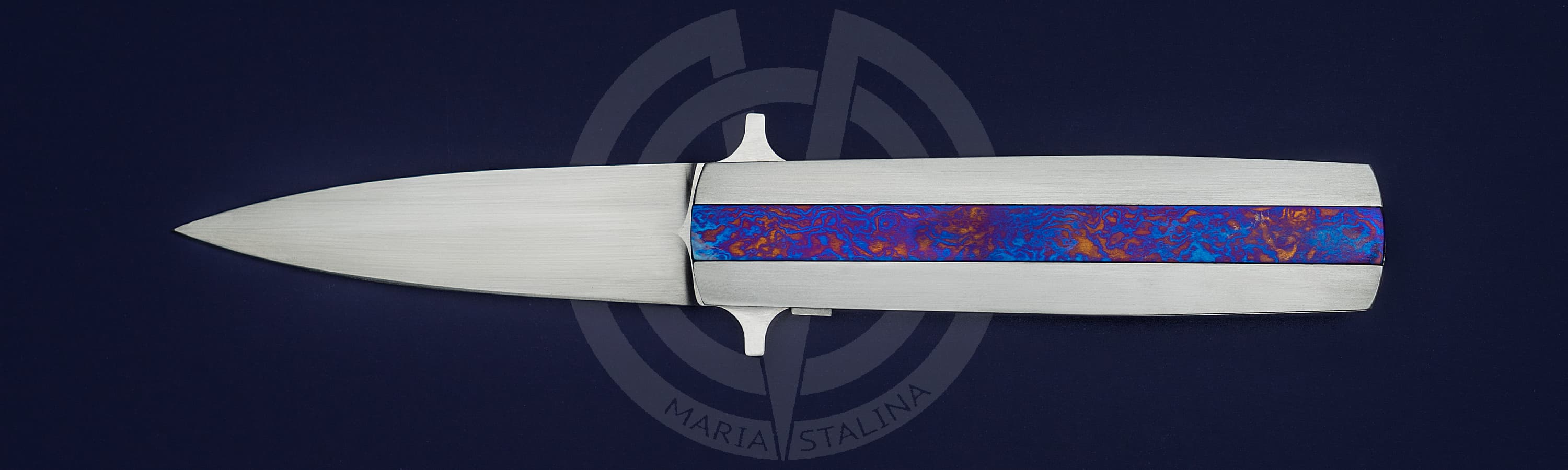 JB Leveque нож Pic Flipper Timascus