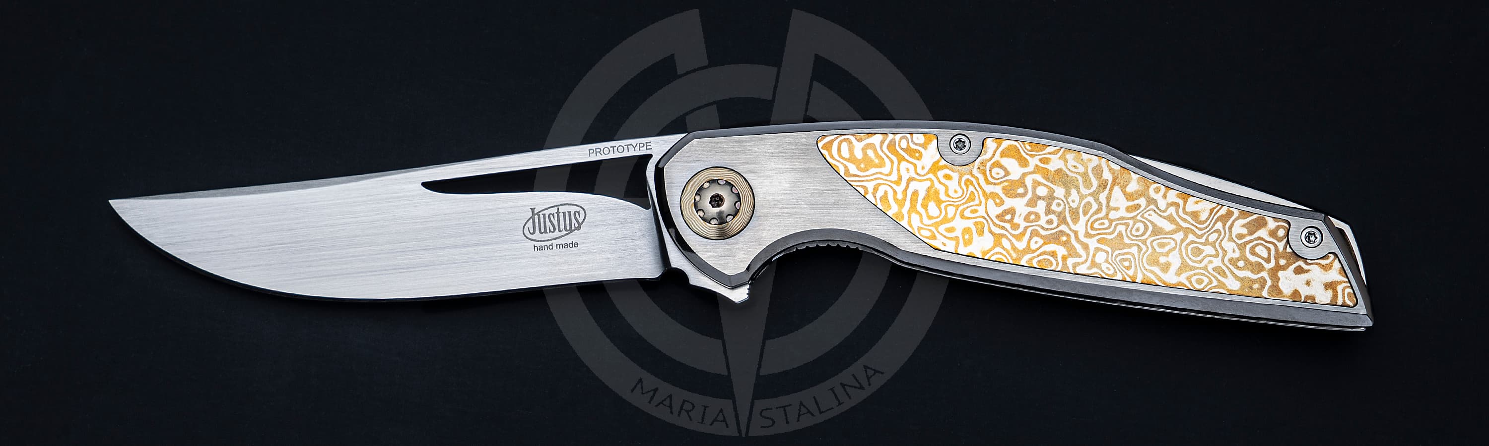 Justus Knives нож Blond