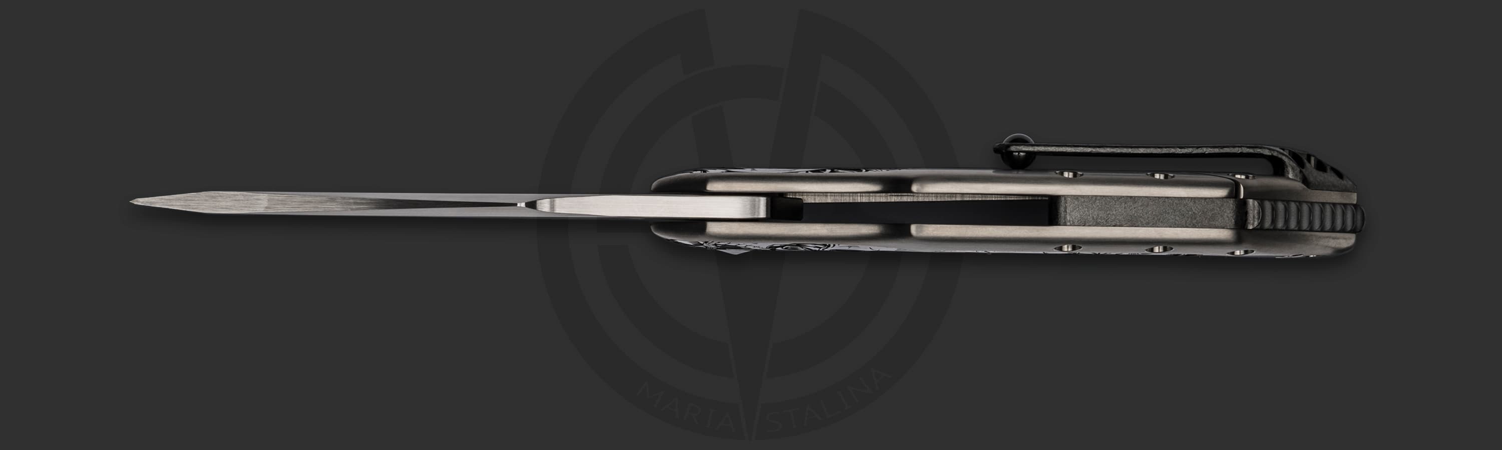 Begg Knives нож Astio Skulls & Roses_3