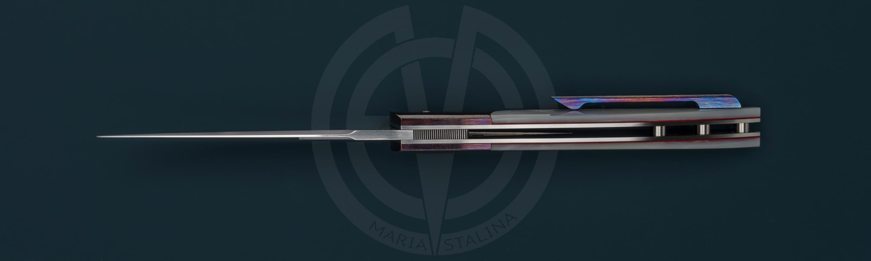 Jean-Pierre Martin нож City Timascus Clip_3