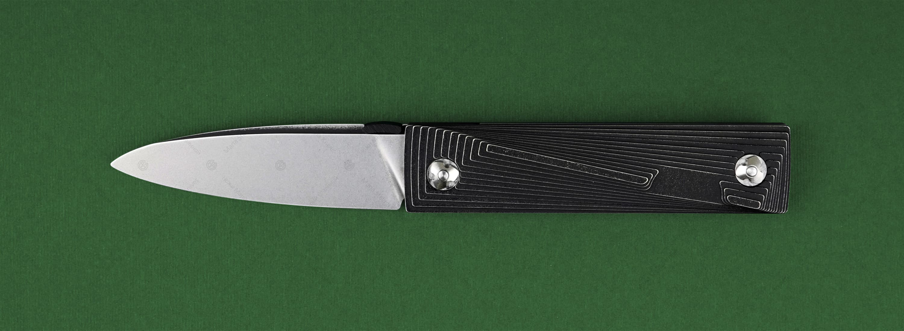 The knife Dune Black SiL Manufactory
