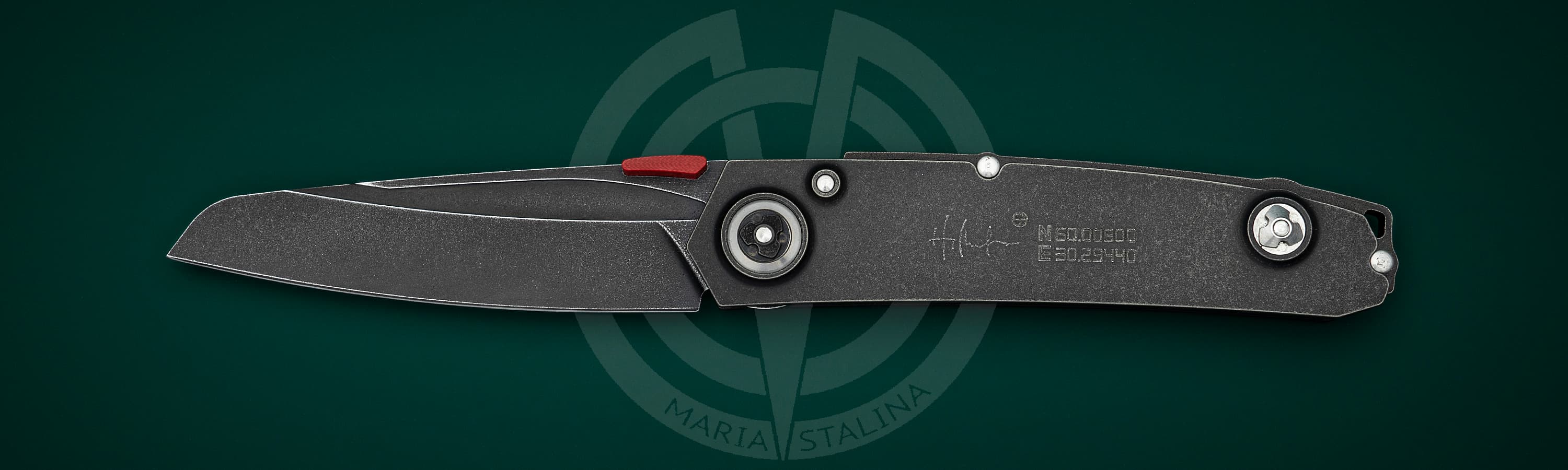 The knife Tachycardia Black SiL Manufactory