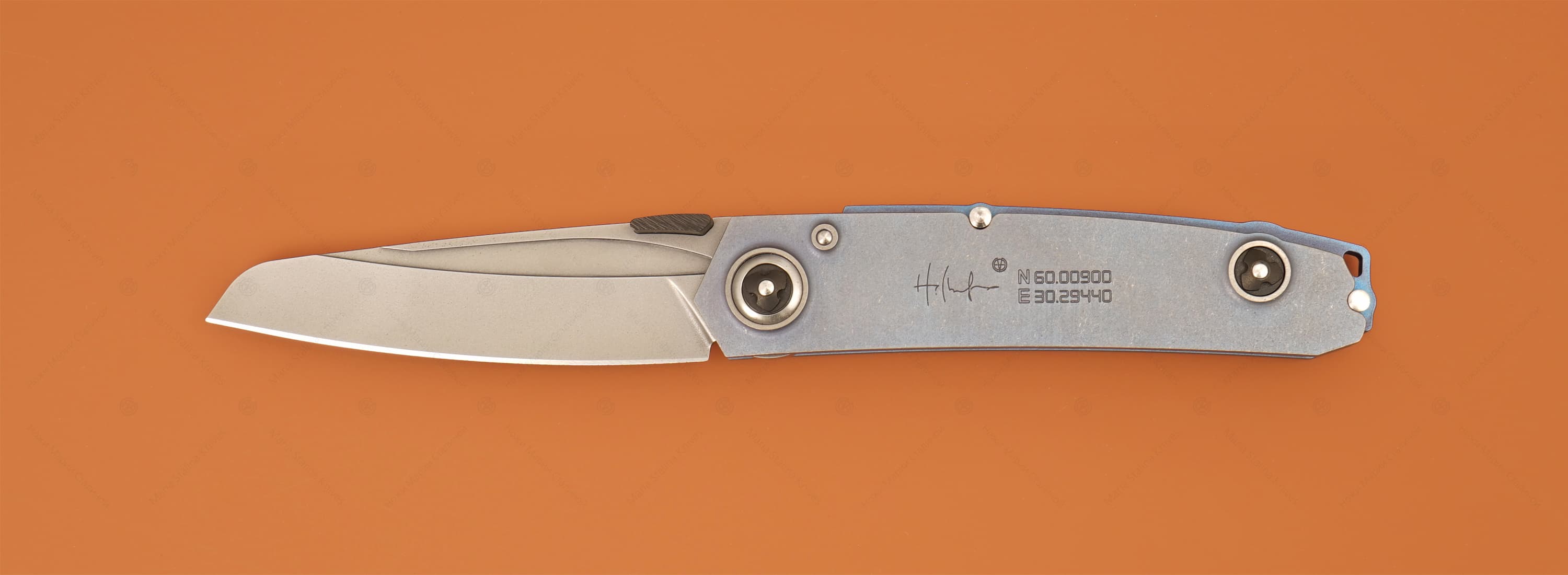 The knife Tachycardia Blue SiL Manufactory