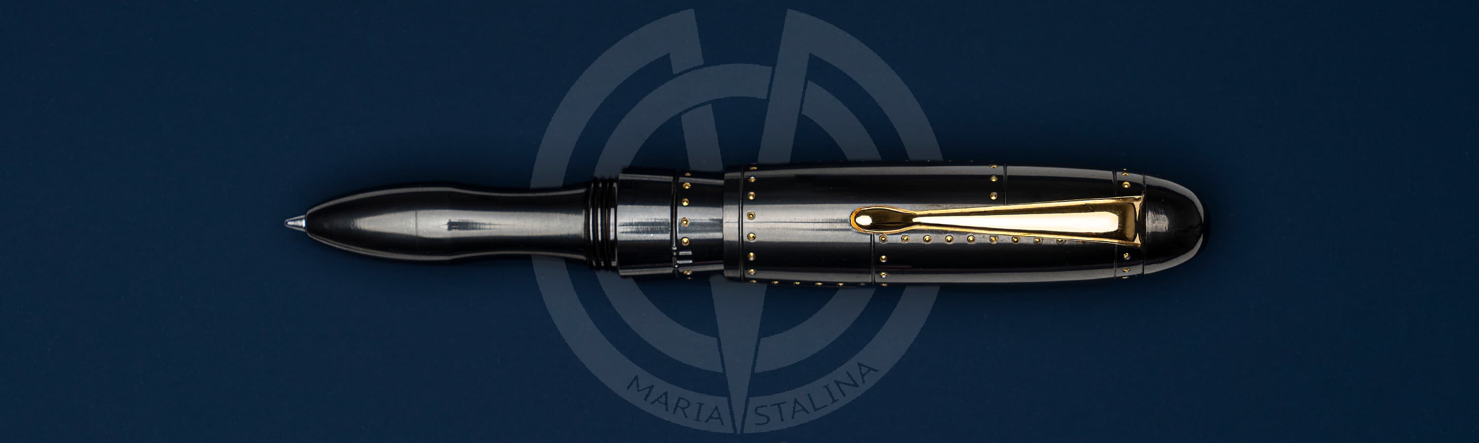 Zeppelin темная тактическая ручка Streltsov P&A_2