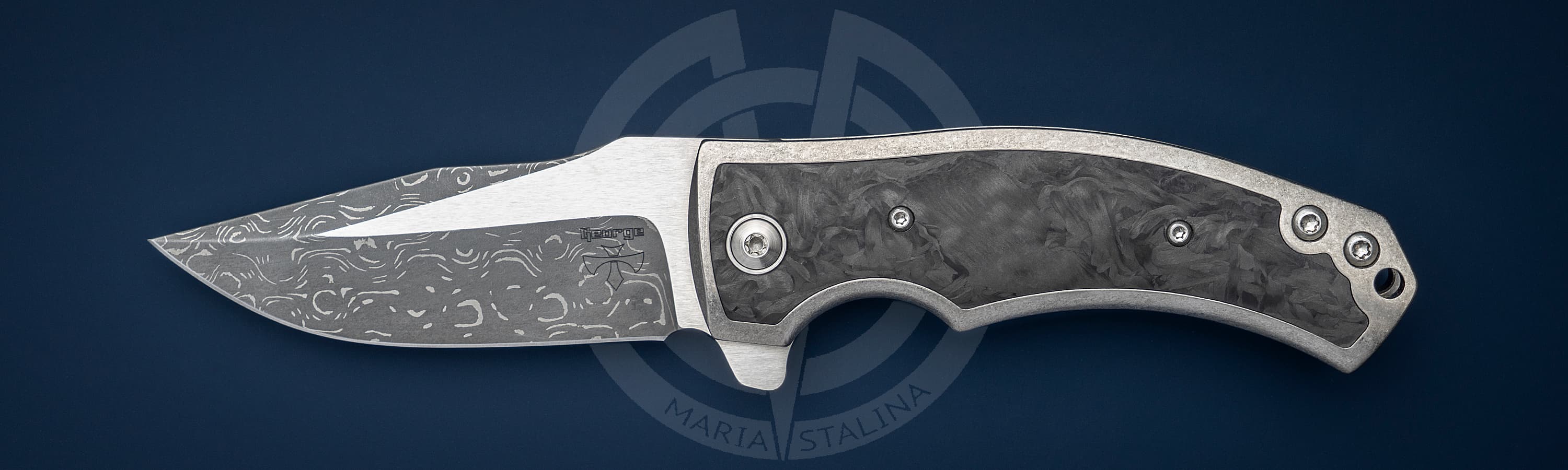 Les George Knives нож Valmara Non Recurve