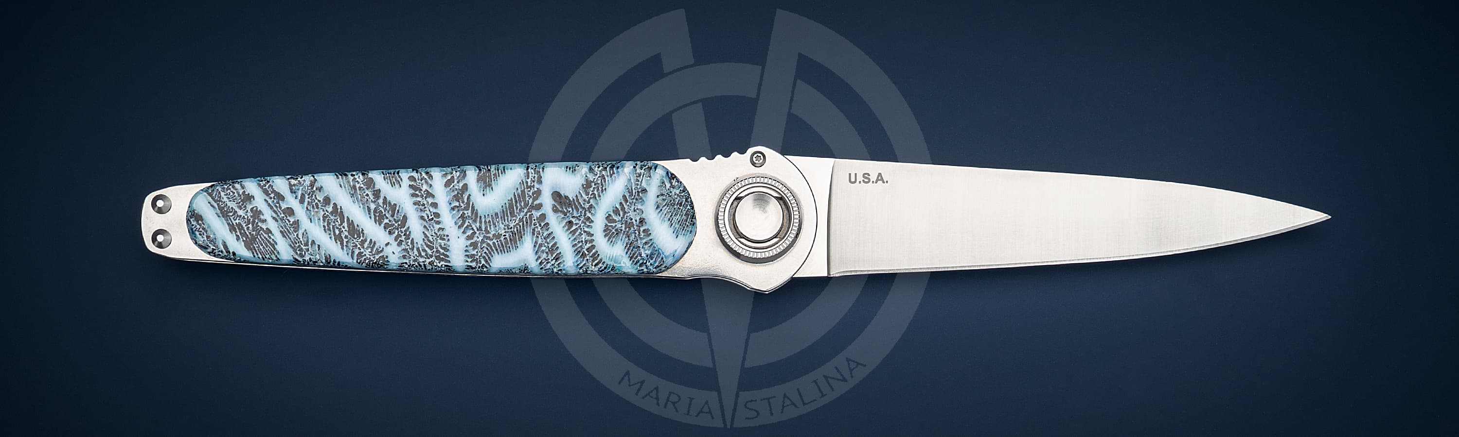 Lone Wolf Knives нож Defender Brain Coral_1