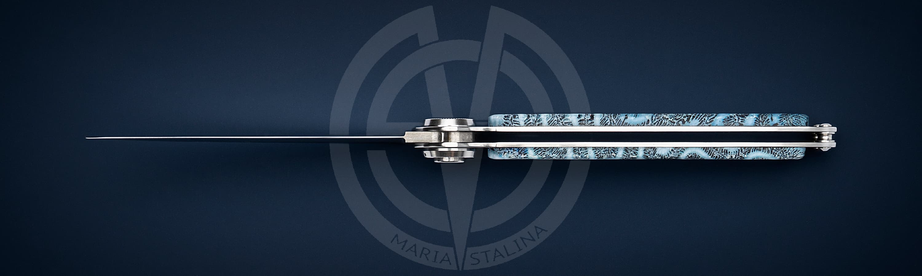 Lone Wolf Knives нож Defender Brain Coral_2