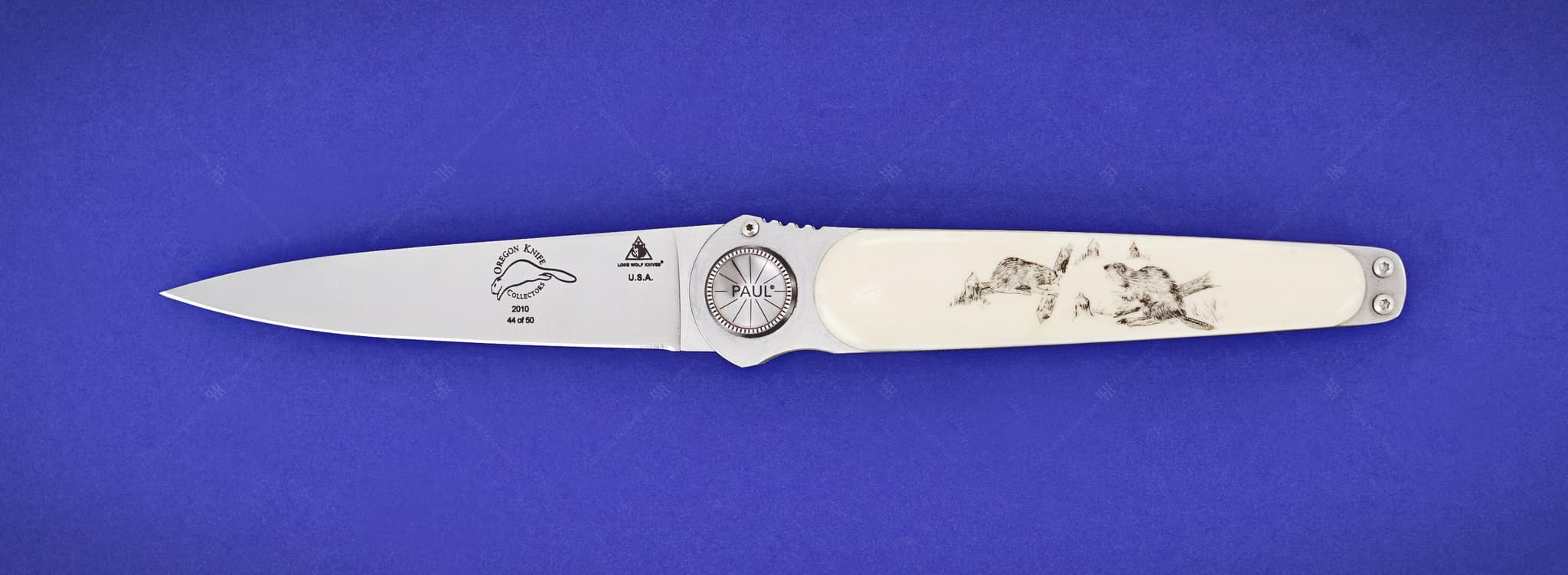 Lone Wolf Knives нож Paul Defender Beavers