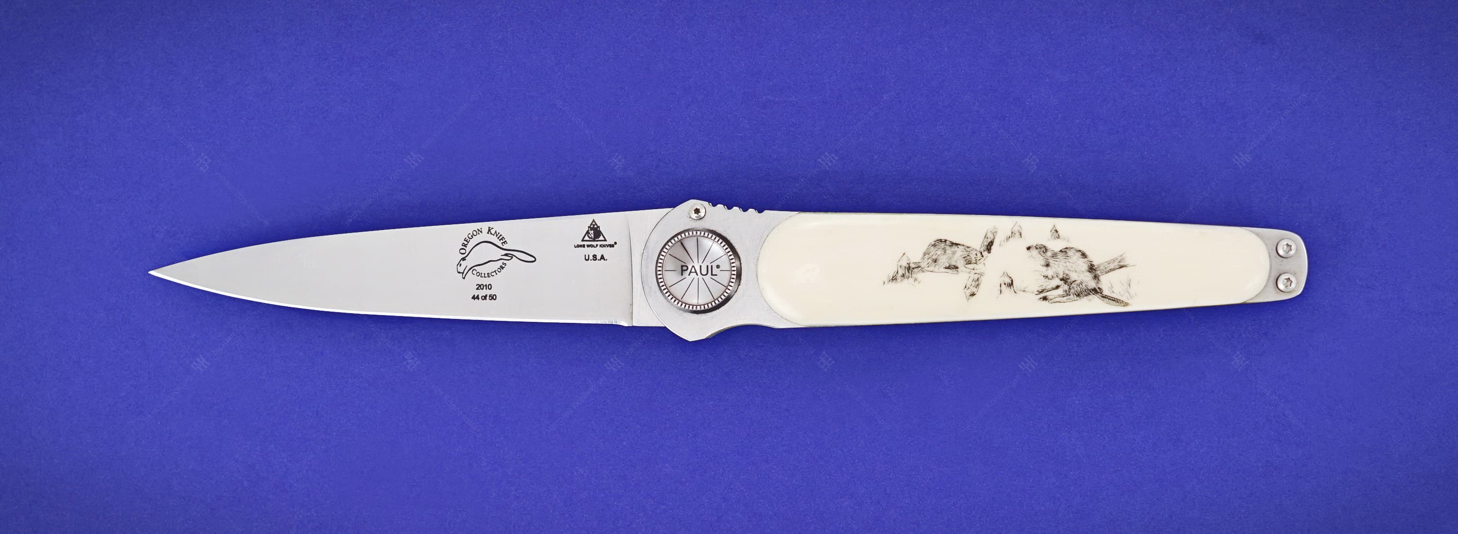 Lone Wolf Knives Paul Defender Beavers