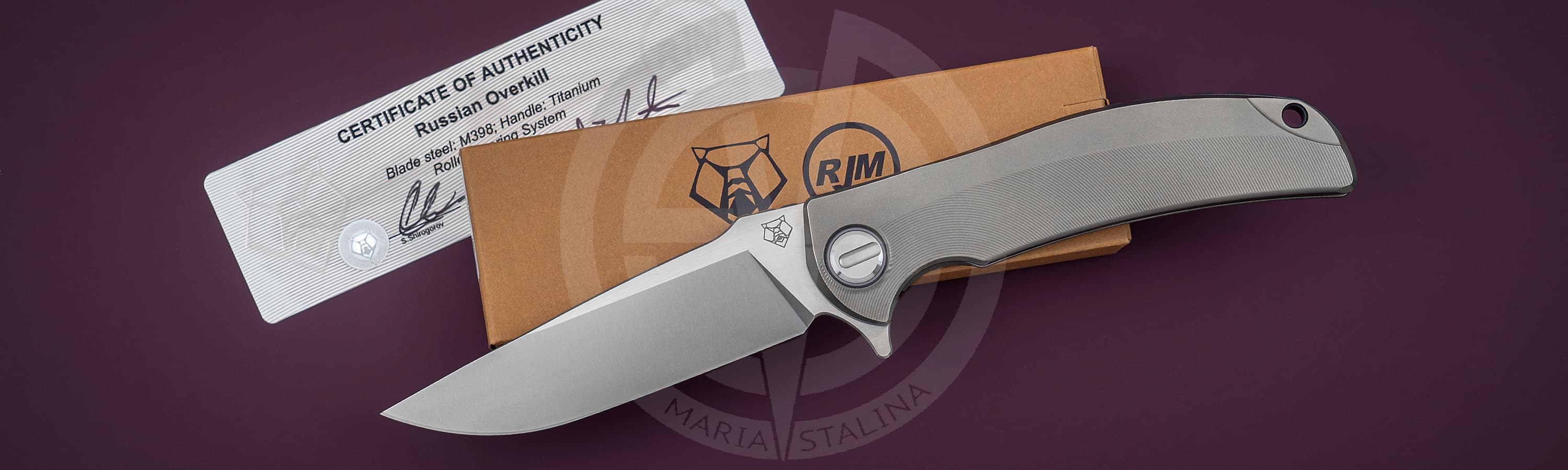 Мастерская братьев Широгоровых нож Russian Overkill_6