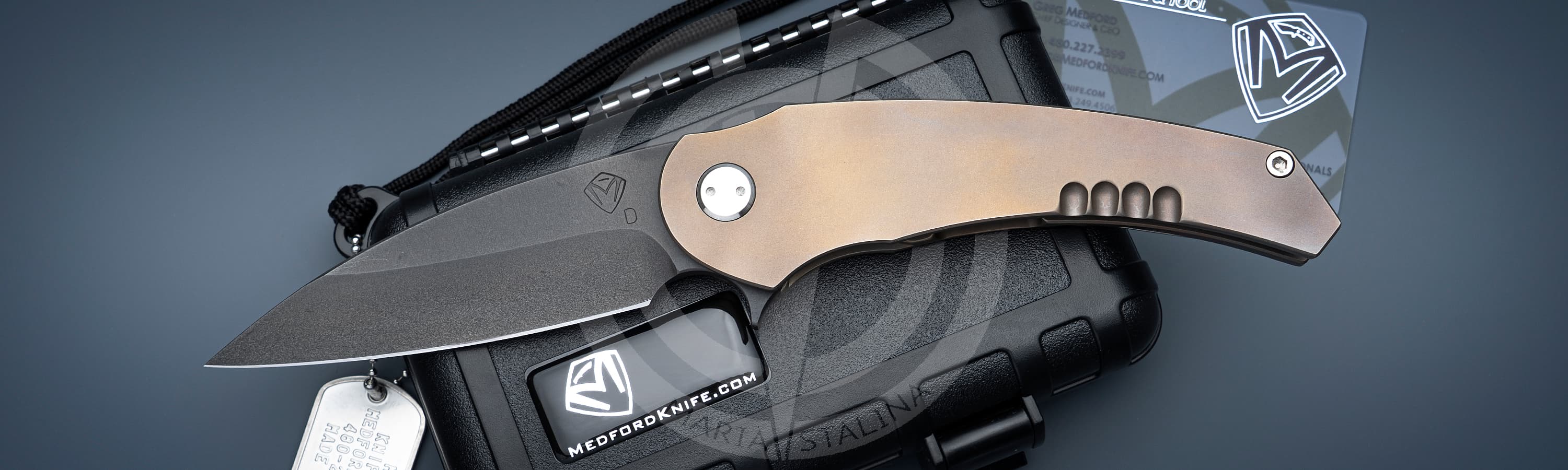 Medford Knife and Tool нож Viper Bronze_6