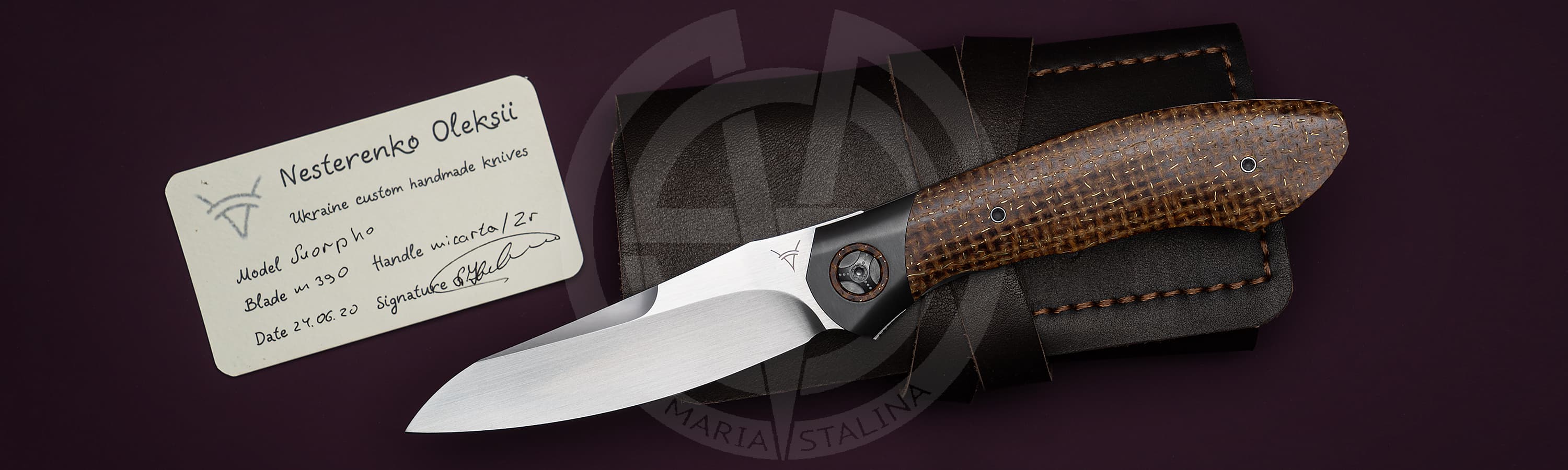 Нестеренко и Хохлов нож Morpho микарта_6