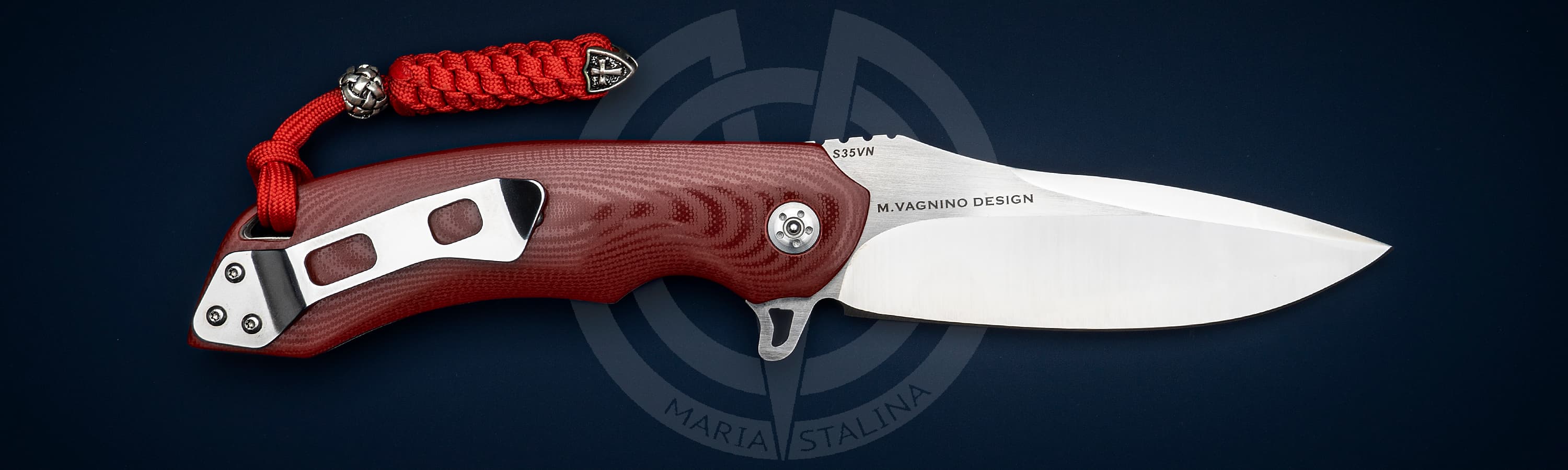 Olamic Cutlery нож Wayfarer Red_1