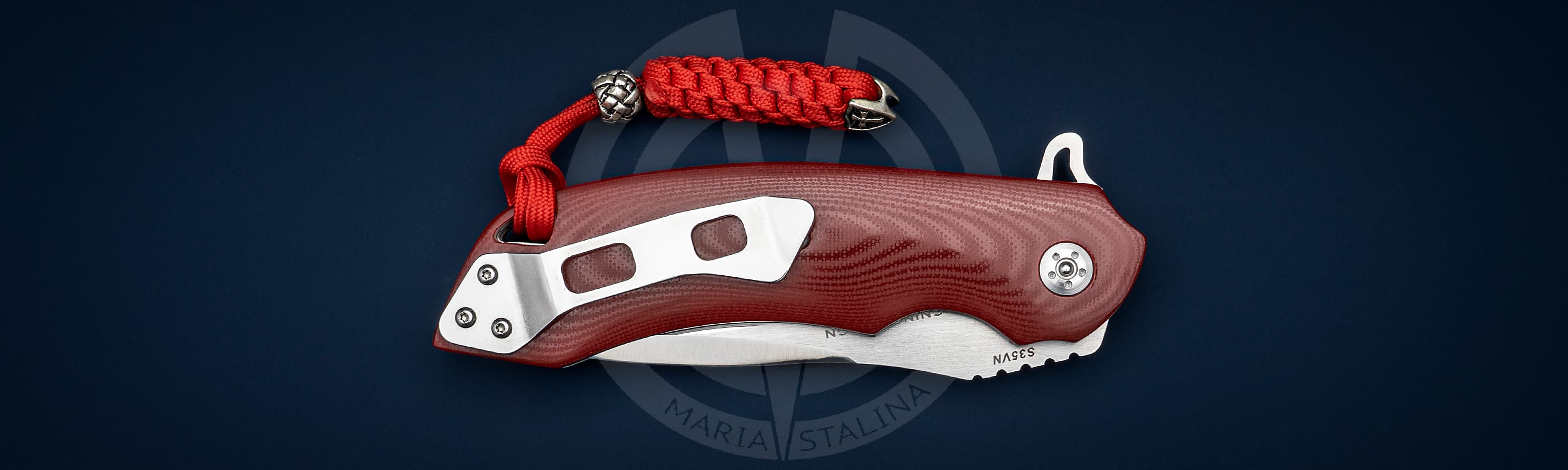 Olamic Cutlery нож Wayfarer Red_5