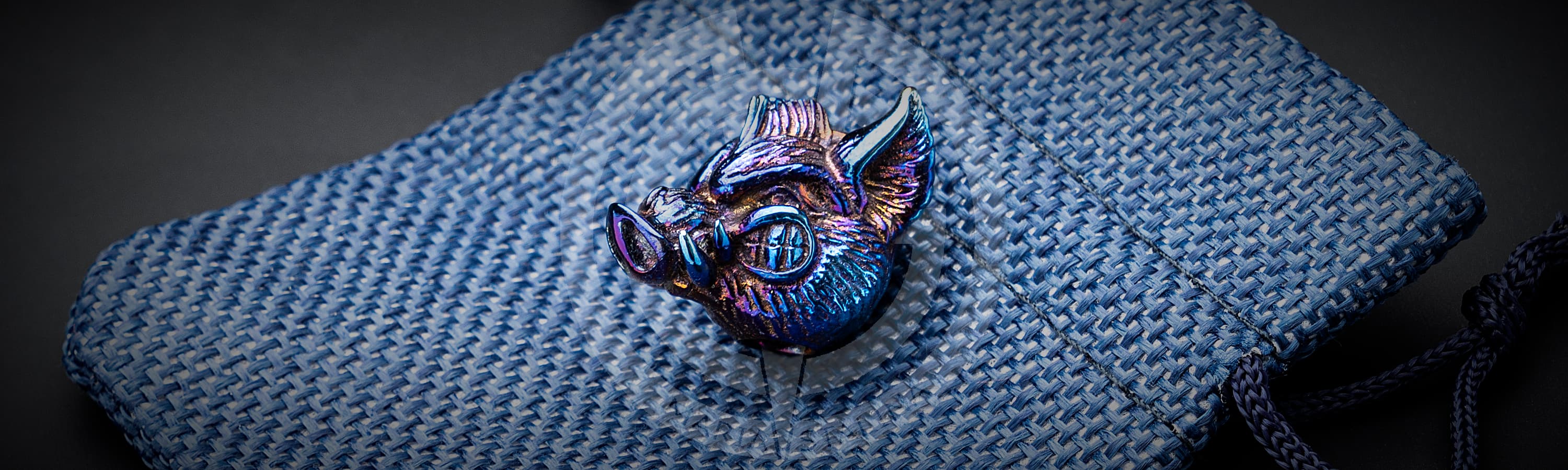 Lanyard bead Pyatak Boar Mad Russian Heads_4