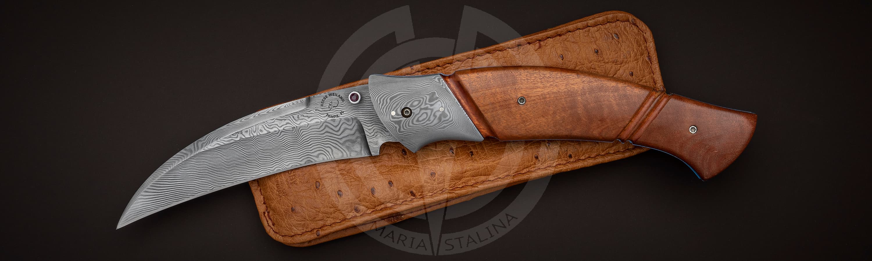 Reese Weiland нож Leopard_6