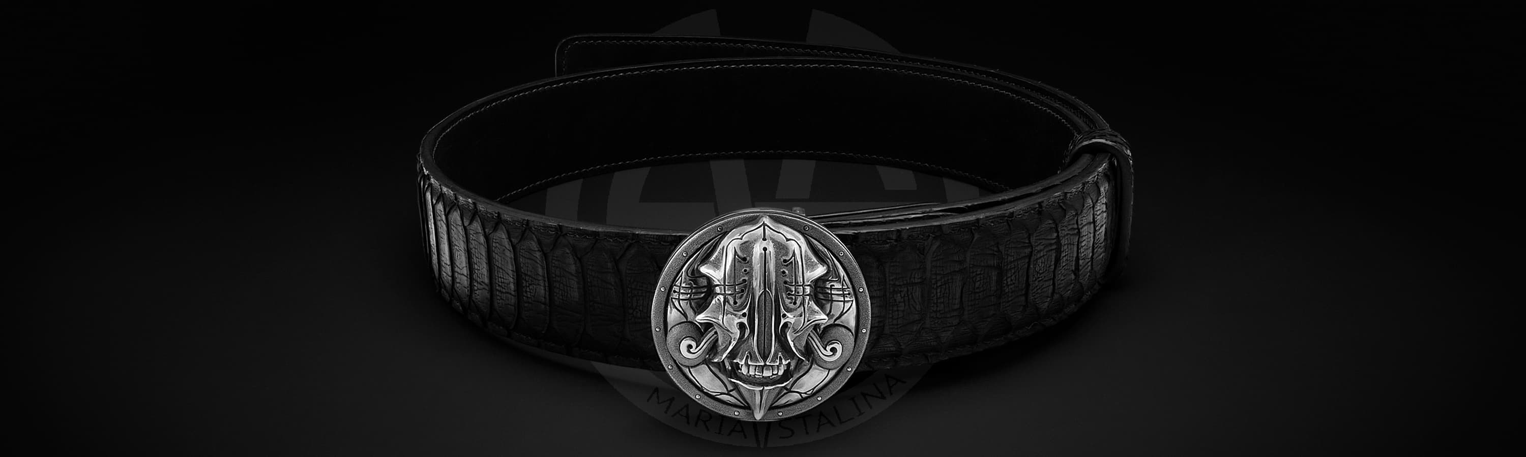 Ремень с авторской пряжкой Singularity_1