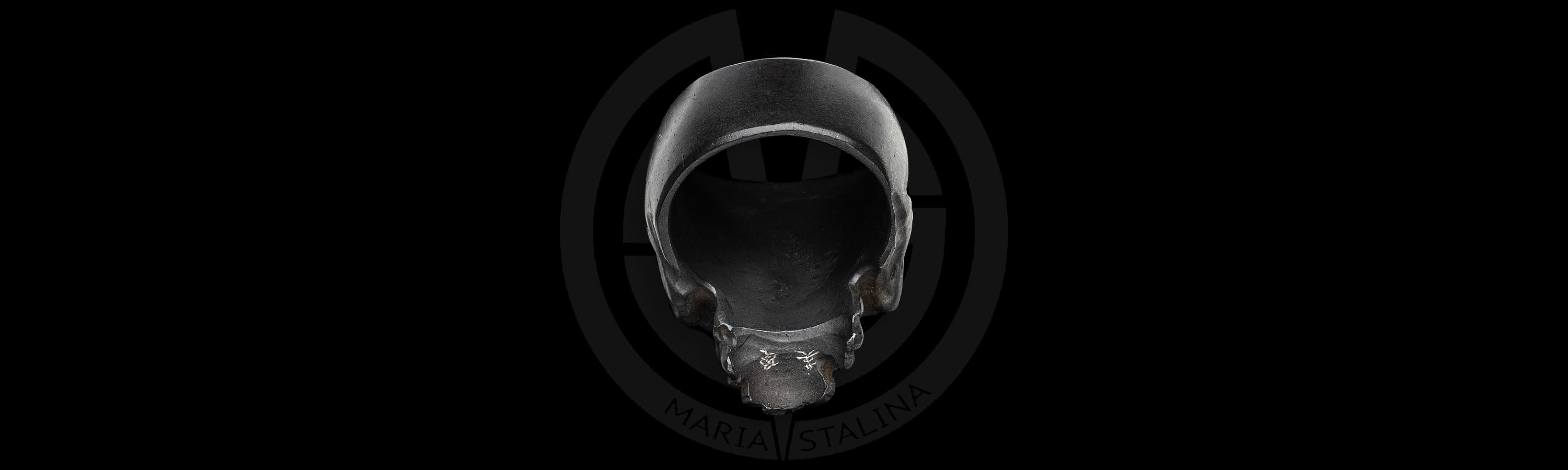 Hidetoshi Nakayama ring Skull black_2