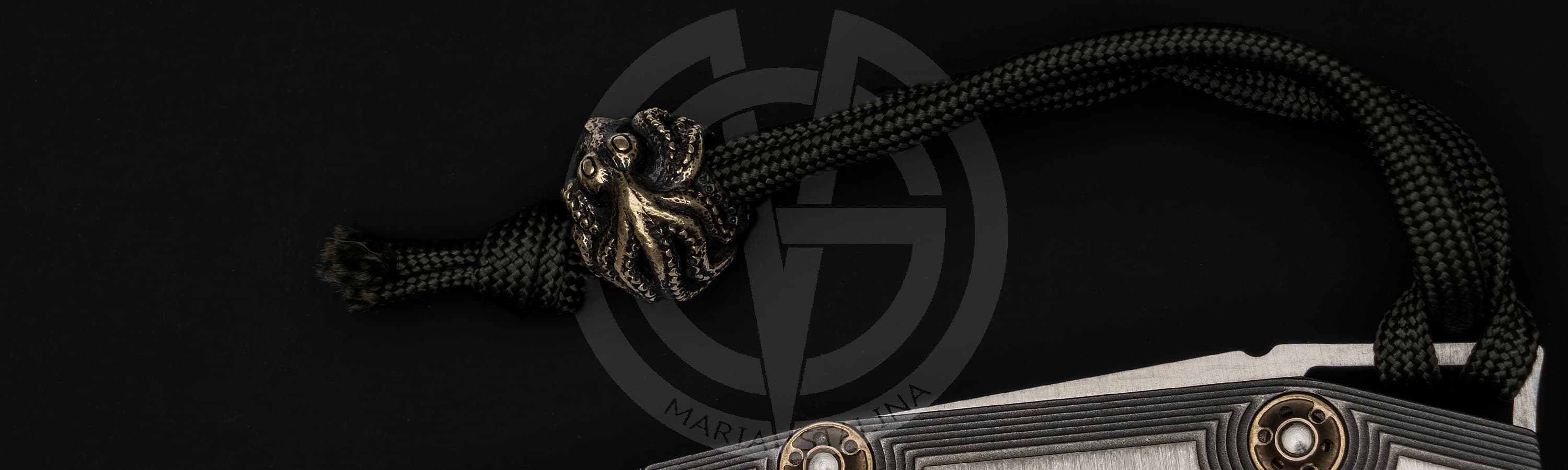 Темлячная бусина Осьминог бронза Андрей Аввакумов_3