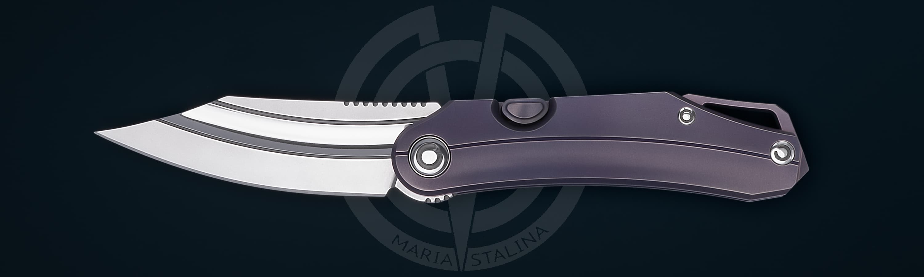 The knife Shizeku Run 1 BL 5/5 SiL Manufactory