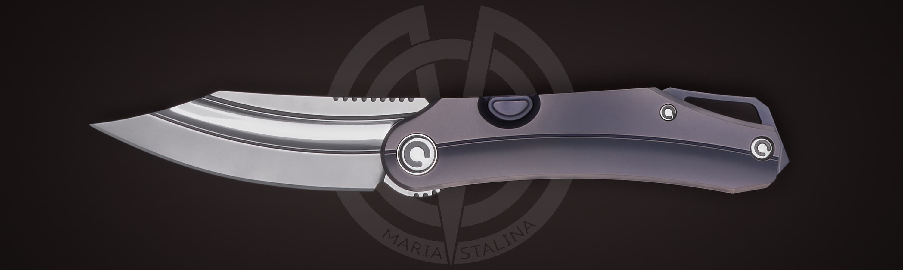 The knife Shizeku Run 1 BL 3/5 SiL Manufactory