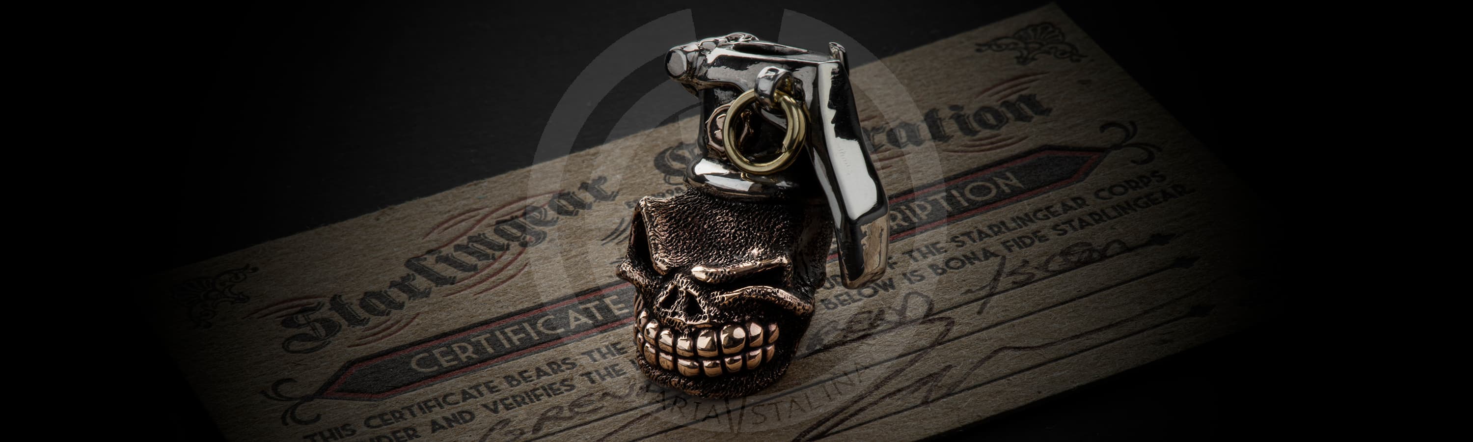 Lanyard bead Starlingear Slickster Grenade 4137_4