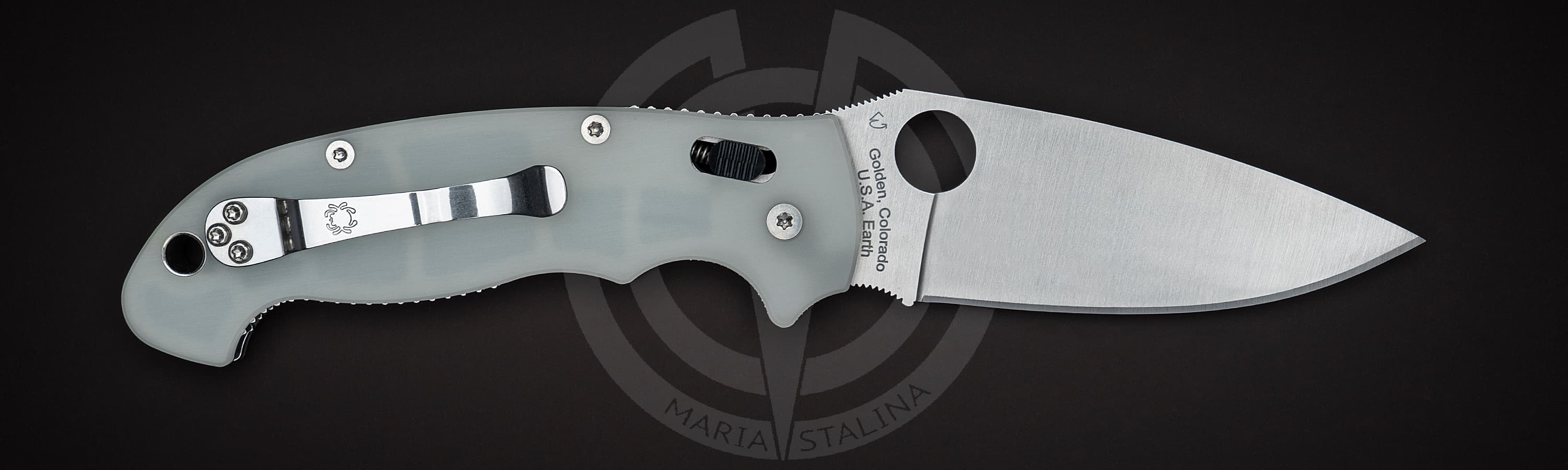 Spyderco нож Manix™ 2 XL Glow in the Dark_1