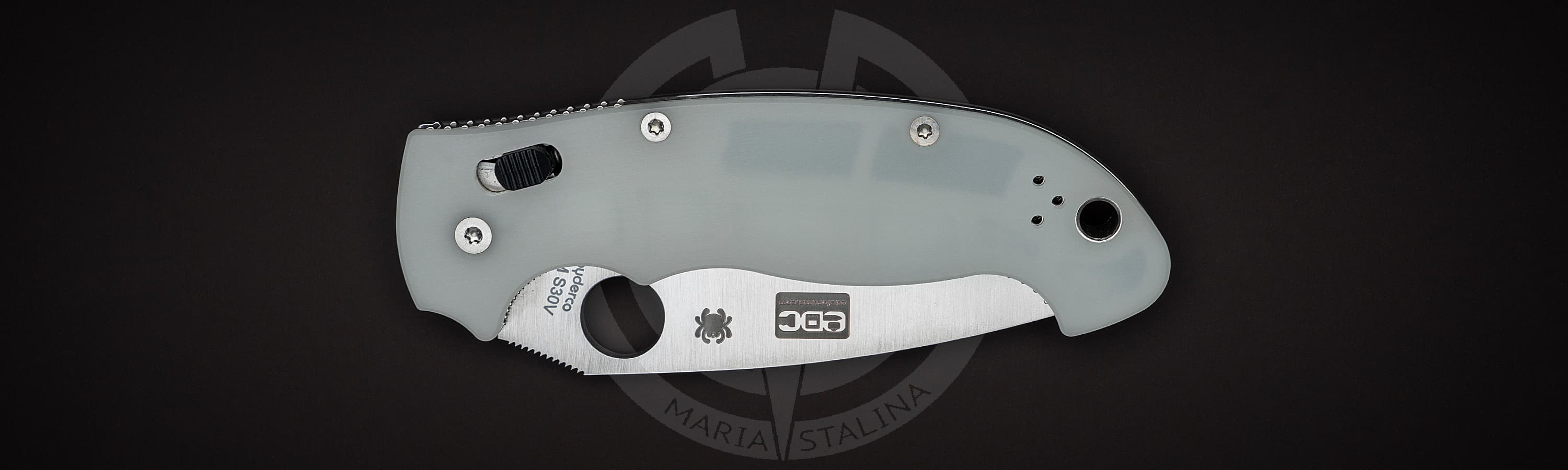 Spyderco нож Manix™ 2 XL Glow in the Dark_4