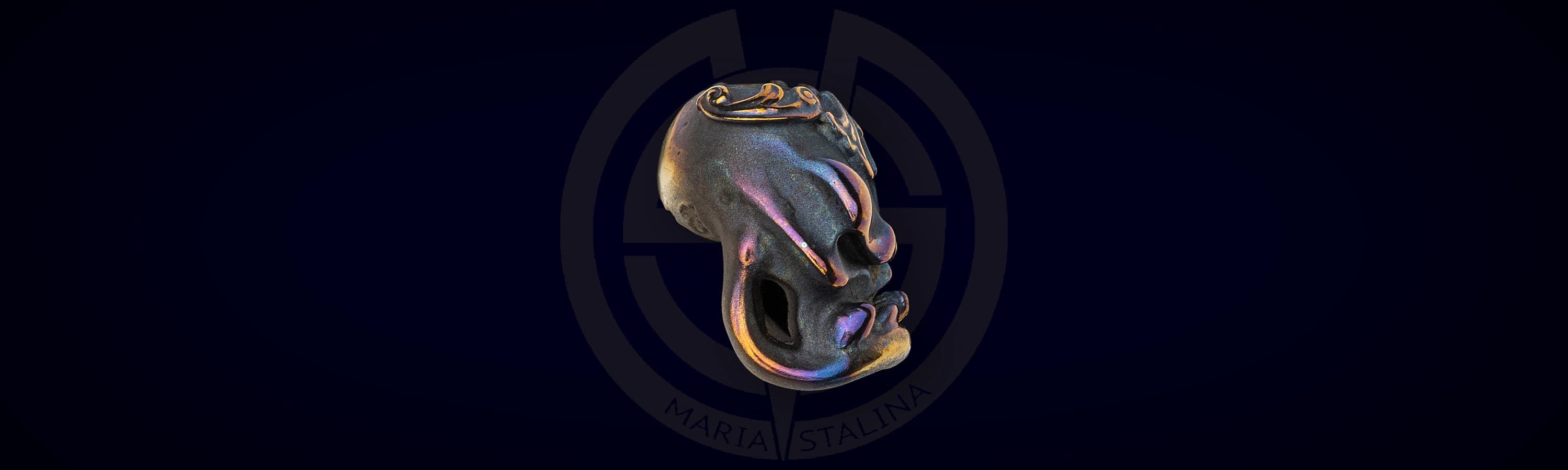 Темлячная бусина Starlingear MF 4132 Cobalt Custom RM_3