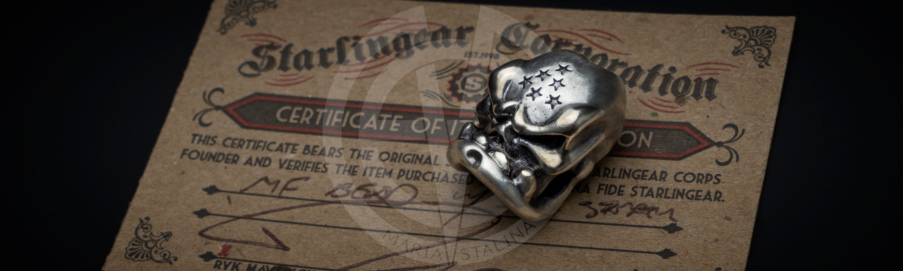 Lanyard bead Starlingear MF Stars 4134_4