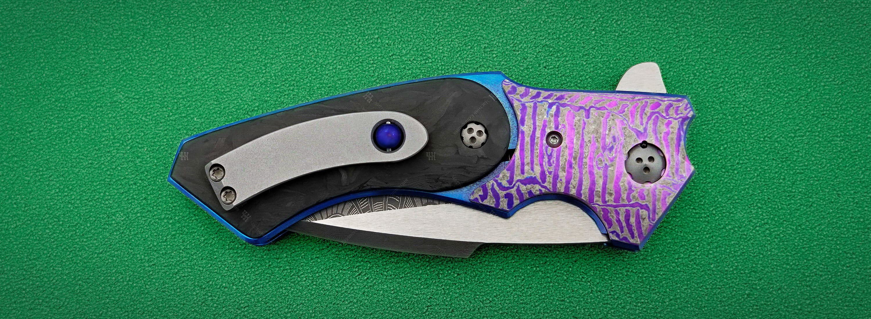 Allen Elishewitz нож White Swan_5