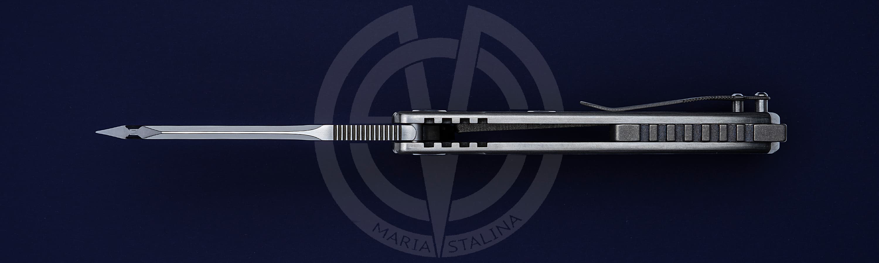 Andre de Villiers нож Butcher 2014 Metallic_3