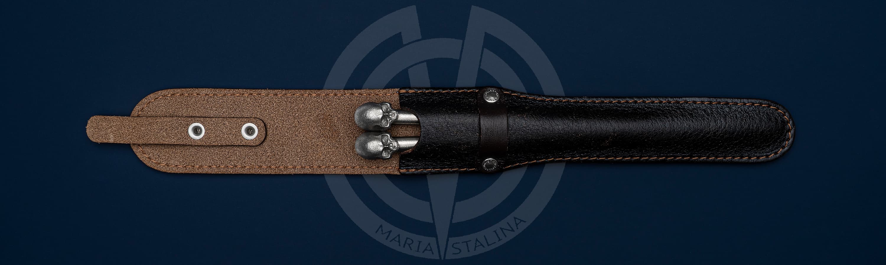 Черепа титановые палочки для еды Streltsov P&A_3