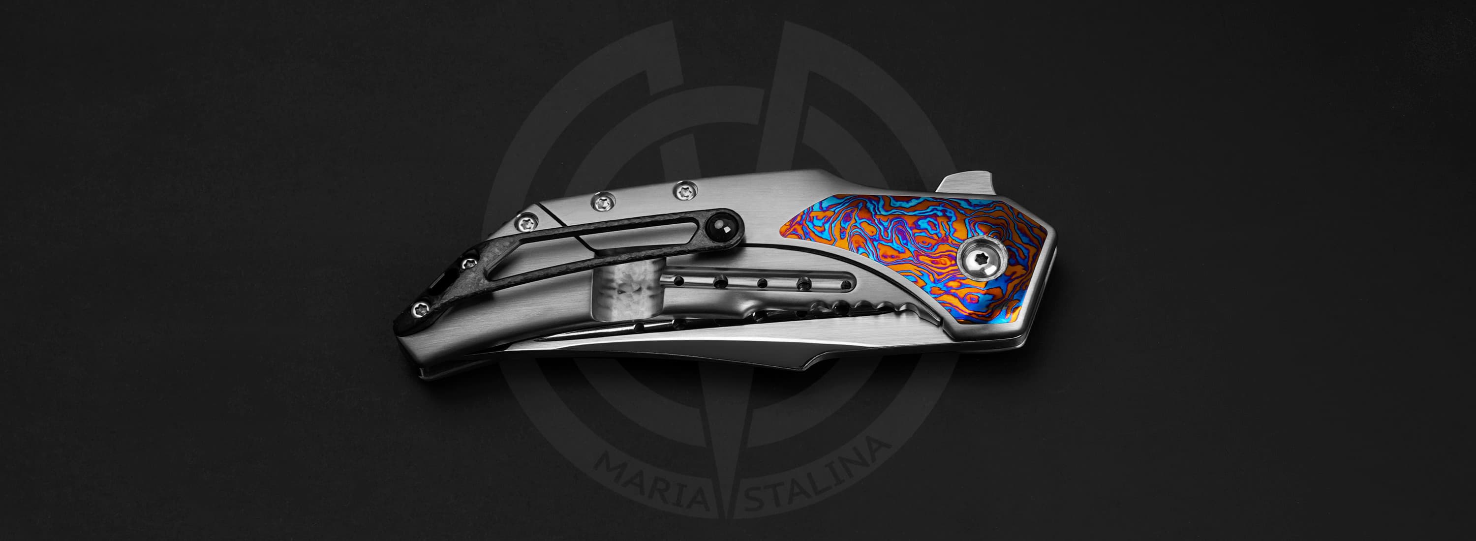 Begg Knives нож Astio Timascus больстер_5