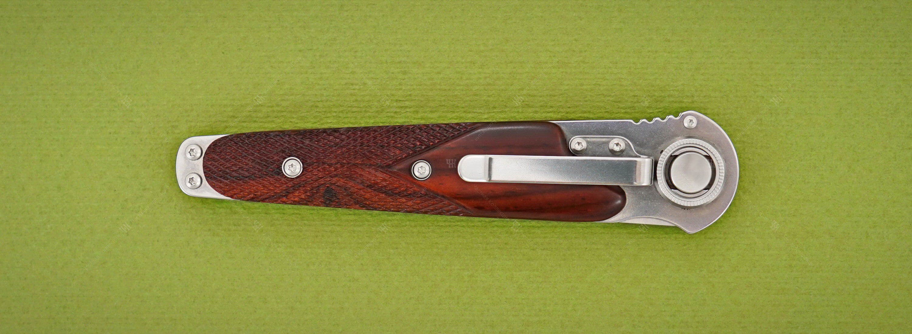 Lone Wolf Knives нож Paul Defender Brown_5