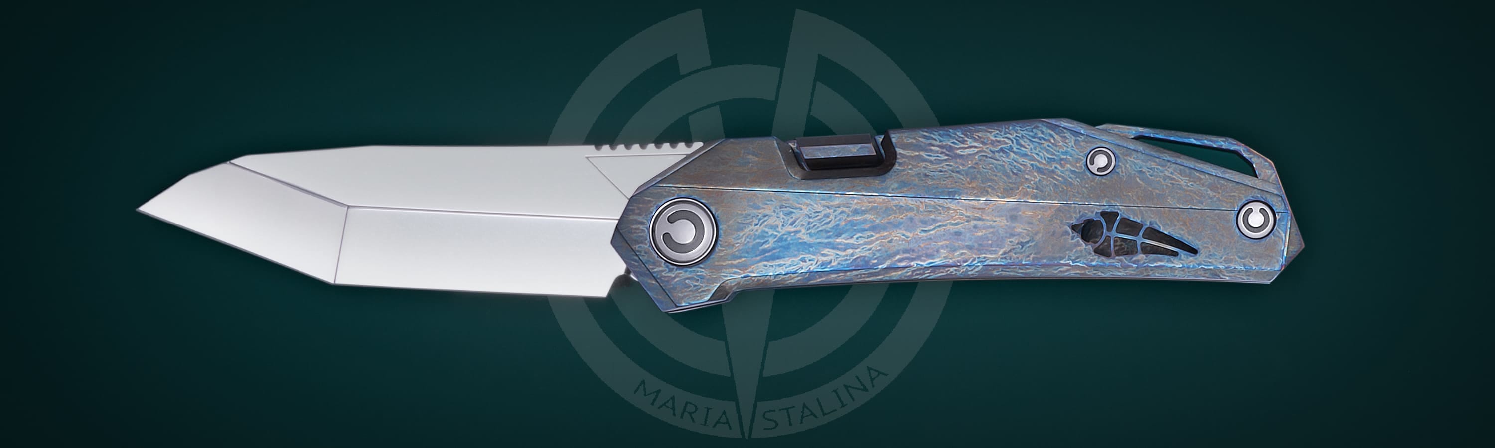The knife Kalpa Run 1 BL 3/5 SiL Manufactory