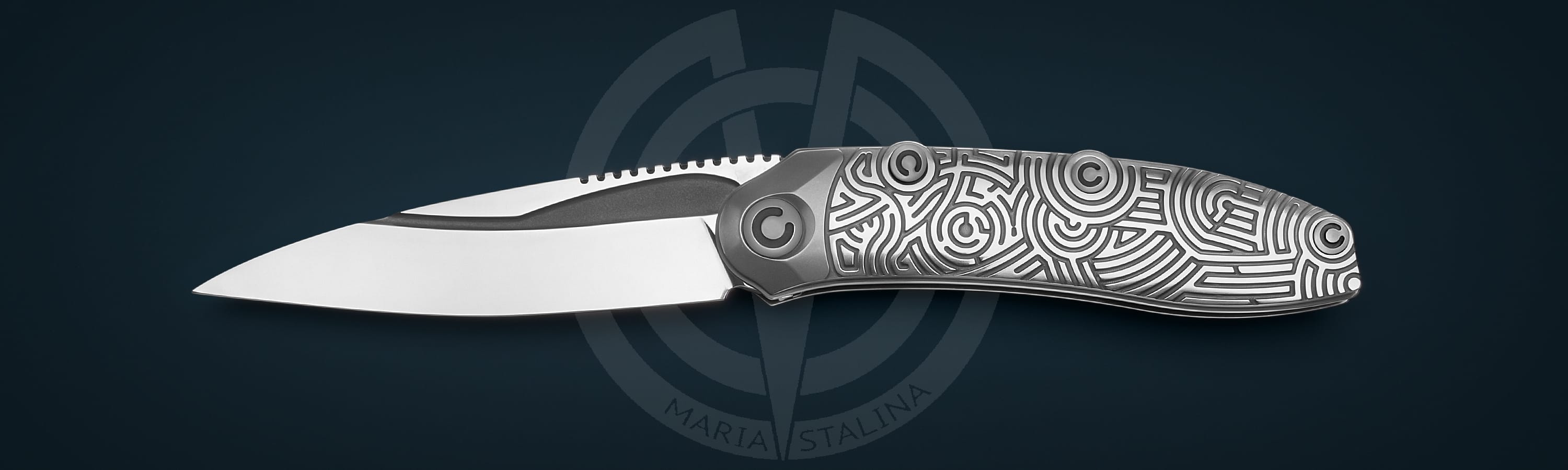The knife Technoshaman Proto 2.0. SiL Manufactory