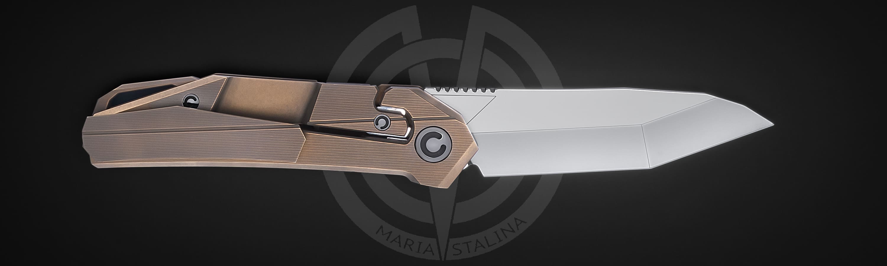 The knife Kalpa Run 2 BW/BR 2/5 SiL Manufactory_1