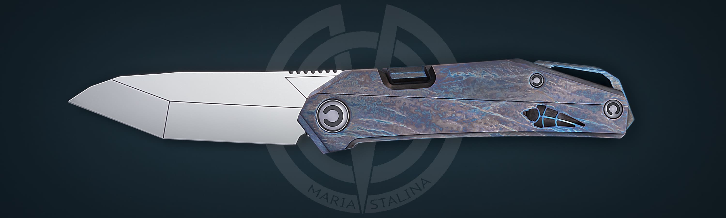 The knife Kalpa Run 1 BL 1/5 SiL Manufactory